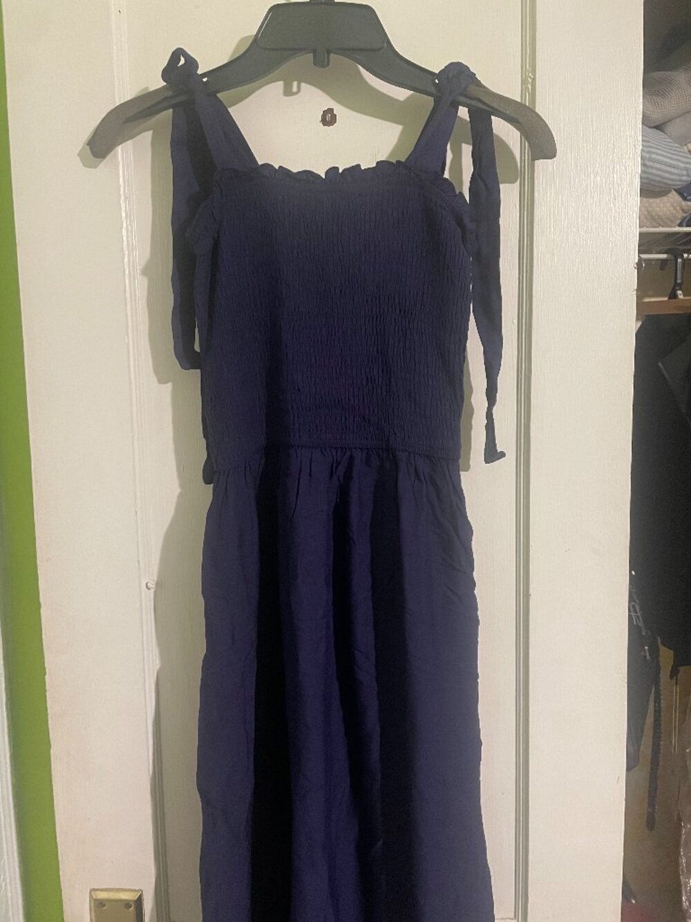 Blue Maxi Dress Size M